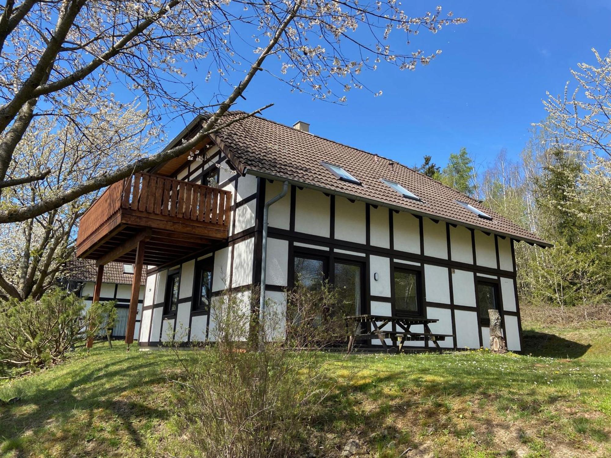 Ferienwohnung Mimo Direkt Am Waldrand Frankenau Exterior photo